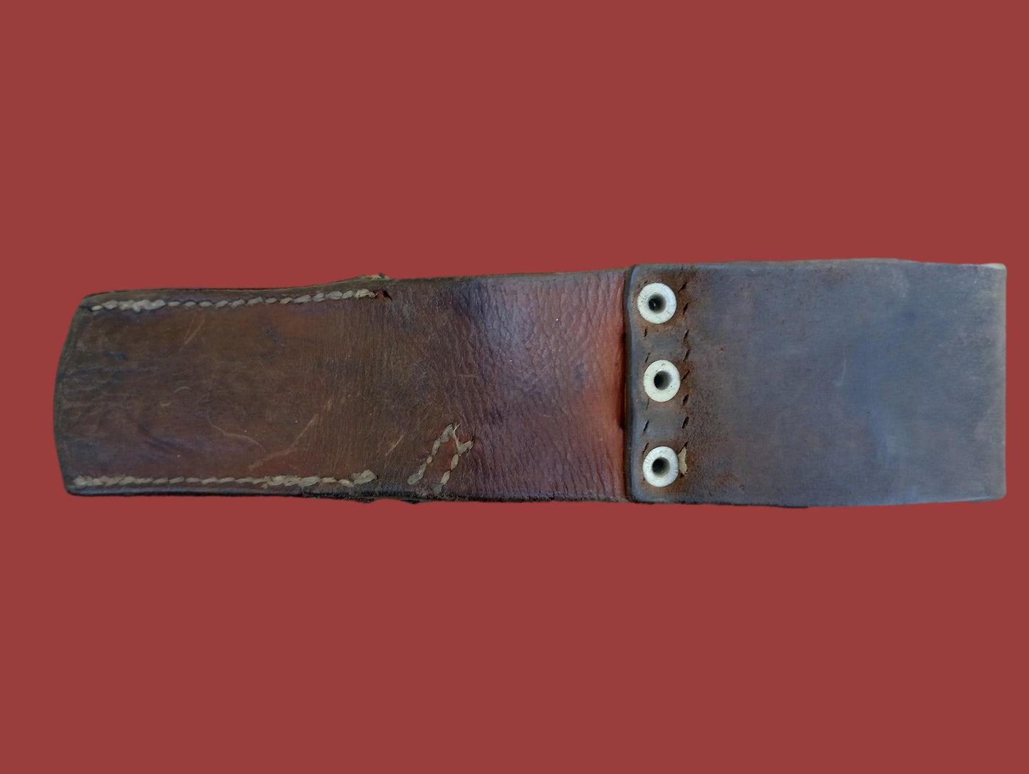 SWEDISH MILITARY M96 MAUSER  BAYONET FROG LEATHER ORIGINAL