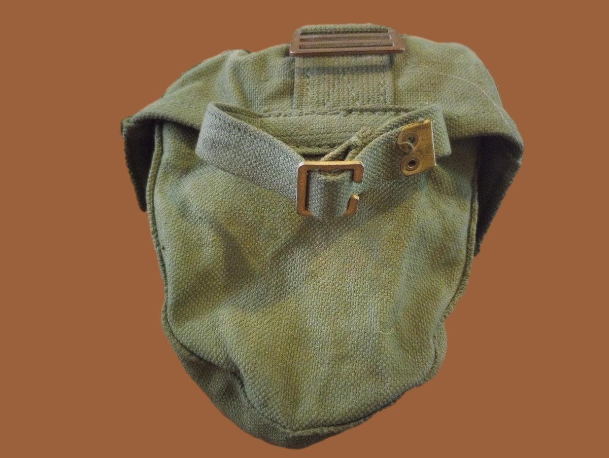 GENUINE WWII SOUTH AFRICAN LEWIS MACHINE GUN DRUM POUCH 1941 D I FRAM & CO