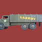 Vintage Marx Lumar Army Military Transport Truck Toys pressed steel 5417314