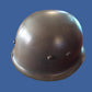 WWII ERA DANISH M/39 ROYAL GUARD HELMET WITH LINER AND LEATHER CHIN STRAP
