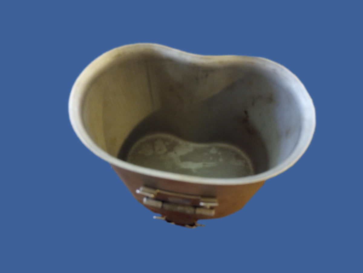 WWII U.S MILITARY CANTEEN CUP DATED 1945 STAMPED U.S  B.E CO ORIGINAL