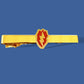 U.S MILITARY 25th DIVISION TIE BAR TIE TAC MADE IN THE U.S.A