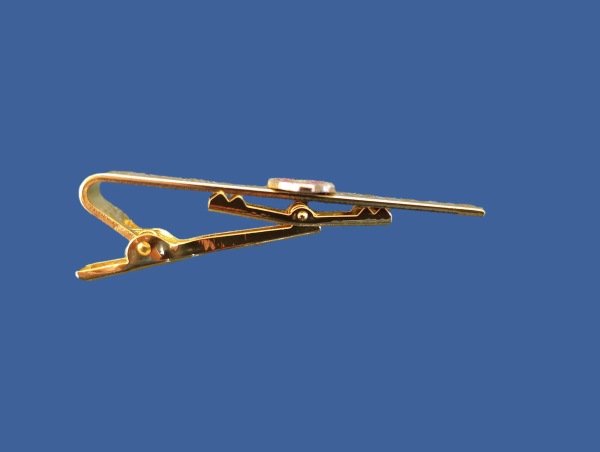 U.S MILITARY 25th DIVISION TIE BAR TIE TAC MADE IN THE U.S.A