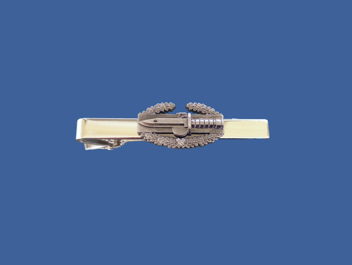 U.S MILITARY ARMY CAB BADGE TIE BAR TIE TAC COMBAT ACTION BADGE U.S.A MADE