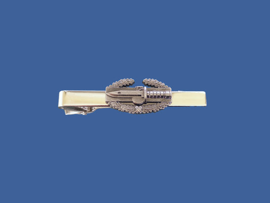 U.S MILITARY ARMY CAB BADGE TIE BAR TIE TAC COMBAT ACTION BADGE U.S.A MADE