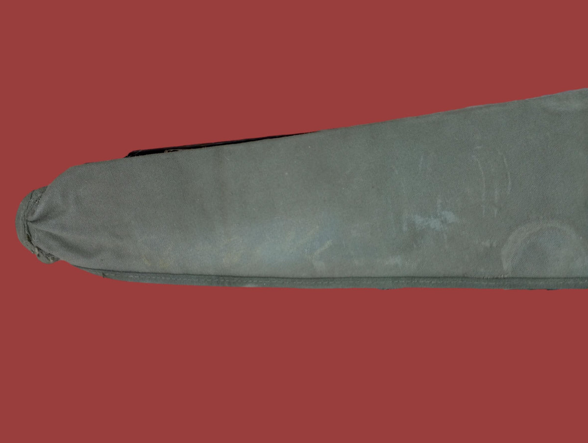 MILITARY M13 CANVAS GUN COVER WITH LEATHER PINTLE COVER 1/54/ 6531749
