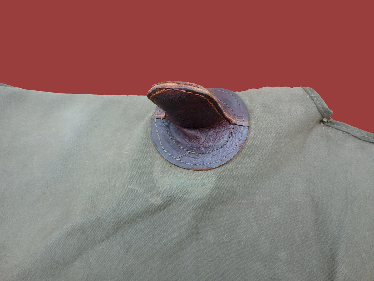 MILITARY M13 CANVAS GUN COVER WITH LEATHER PINTLE COVER 1/54/ 6531749