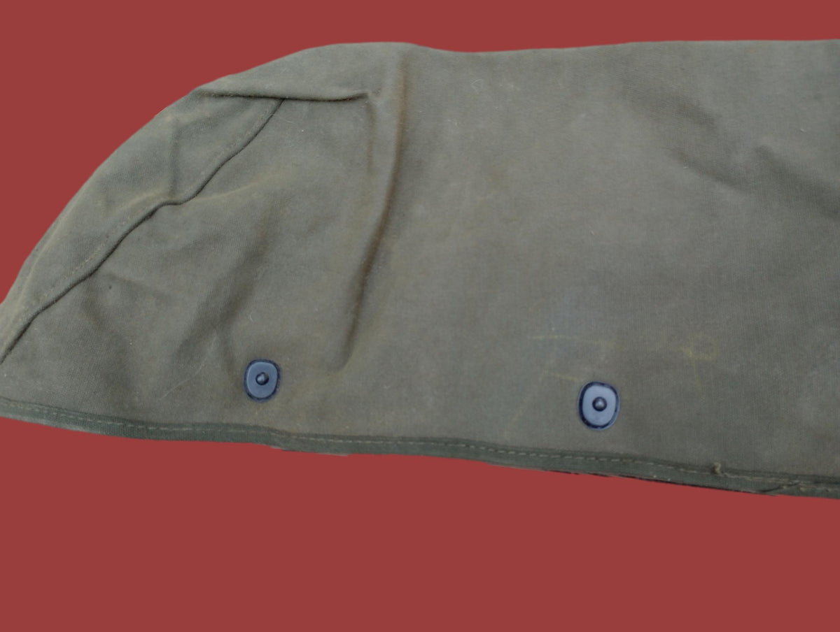MILITARY M13 CANVAS GUN COVER WITH LEATHER PINTLE COVER 1/54/ 6531749