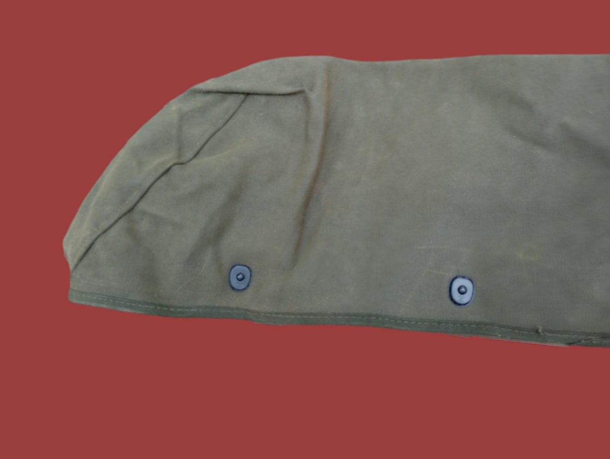 MILITARY M13 CANVAS GUN COVER WITH LEATHER PINTLE COVER 1/54/ 6531749
