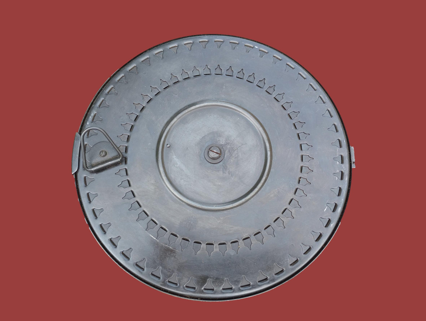 RADOM DP-28 DRUM MAGAZINE ROTATING PAN DP-27 DPM 7.62 X 54R VINTAGE COLD WAR COLLECTIBLE