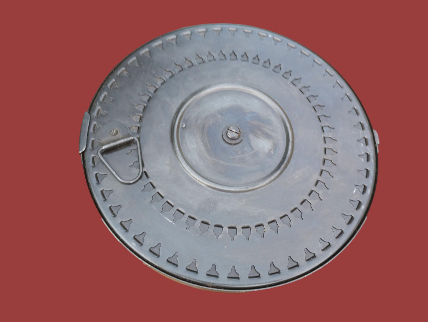 RADOM DP-28 DRUM MAGAZINE ROTATING PAN DP-27 DPM 7.62 X 54R VINTAGE COLD WAR COLLECTIBLE