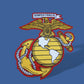 U.S MARINE CORPS EAGLE GLOBE & ANCHOR EGA LARGE OVERSIZED BACK PATCH 12" X 11"