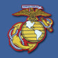 U.S MARINE CORPS EAGLE GLOBE & ANCHOR EGA LARGE OVERSIZED BACK PATCH 12" X 11"