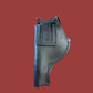 .38 PISTOL HOLSTER MILITARY ISSUE BLACK LEATHER HIP RH CATHEY ENT NOS