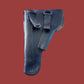 FRENCH MILITARY LEATHER HOLSTER M48/50 MAC MLE 9MM POST WWII SURPLUS