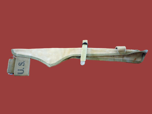 WWII U.S.MILITARY ARMY PICK MATTOCK CARRIER M-1910 ENTRENCHING AXE COVER 1944