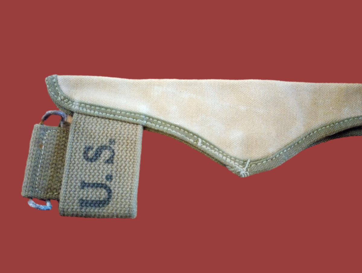 WWII U.S.MILITARY ARMY PICK MATTOCK CARRIER M-1910 ENTRENCHING AXE COVER 1944