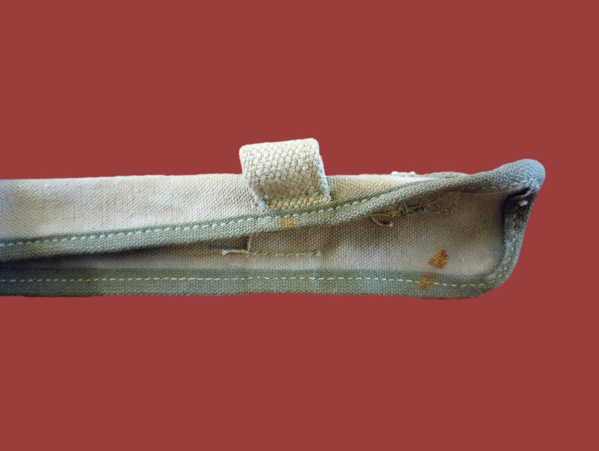 WWII U.S.MILITARY ARMY PICK MATTOCK CARRIER M-1910 ENTRENCHING AXE COVER 1944