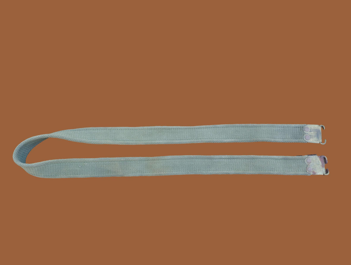 WWII BRITISH MILITARY ENFIELD KHAKI RIFLE SLING ORIGINAL BRITISH WEB P-37