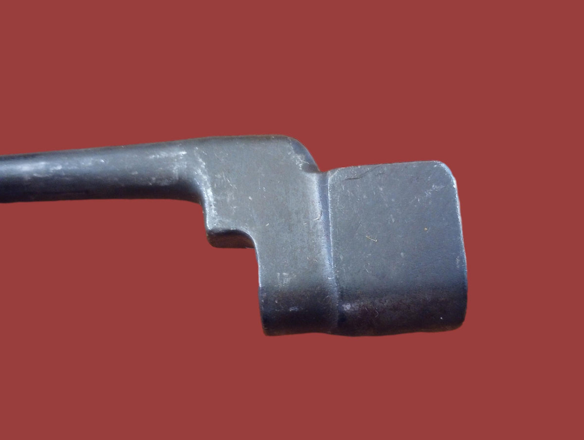 BRITISH WWII No 4 MKII ENFIELD SPIKE BAYONET SCABBARD & FROG