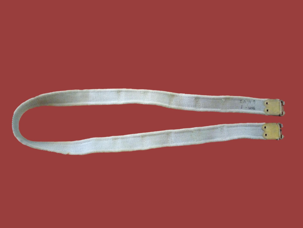 WWII BRITISH MILITARY ENFIELD KHAKI RIFLE SLING P-37 FN BELGIAN FAL 49 ORIGINAL