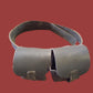 WWII ITALIAN CARCANO M-1891 LEATHER COMBAT BELT WITH AMMO POUCH ORIGINAL