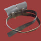 WWII ITALIAN CARCANO M-1891 LEATHER COMBAT BELT WITH AMMO POUCH ORIGINAL