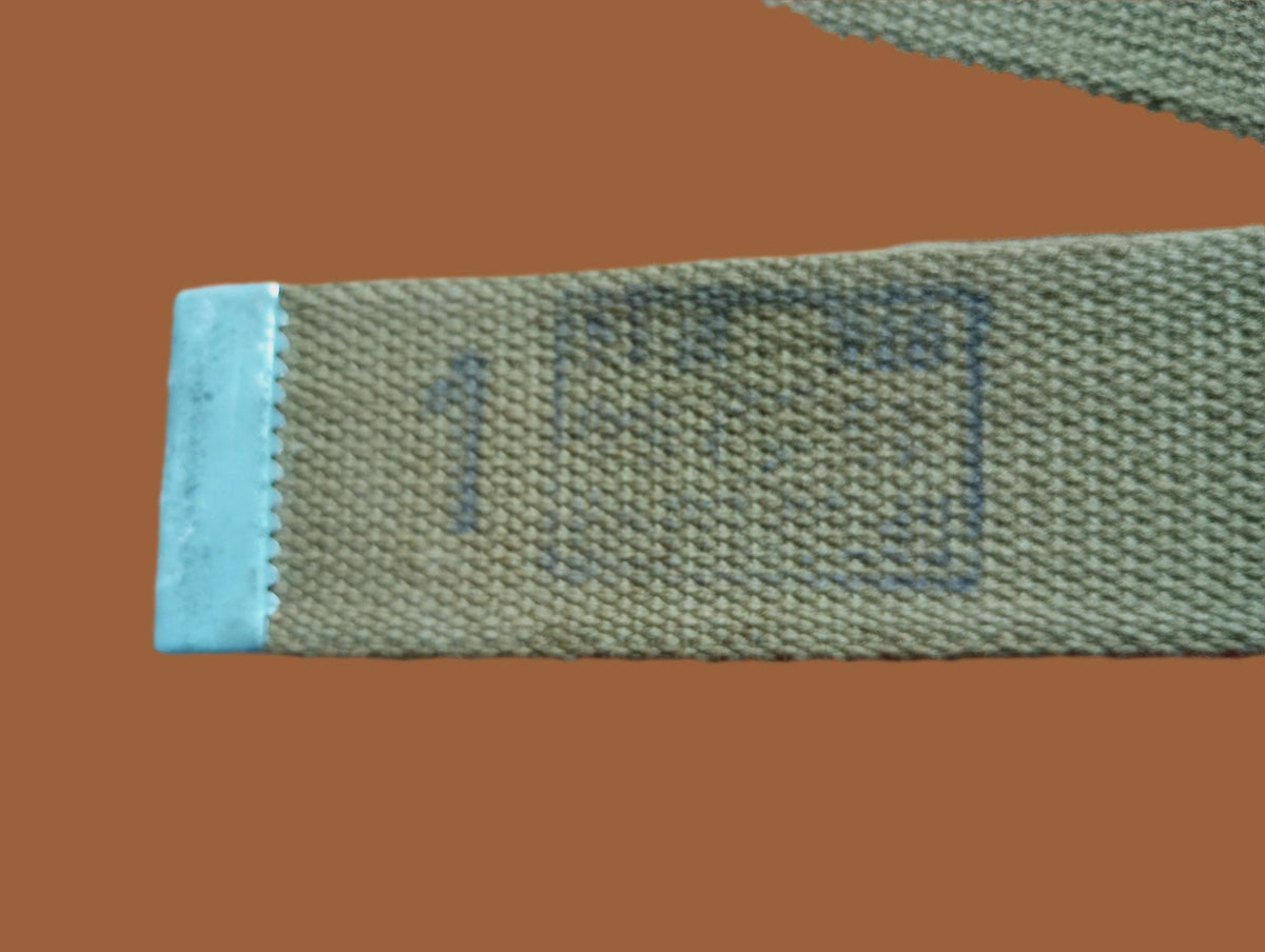 RUSSIAN ARMY CANVAS BELT COMBAT UNIFORM SOVIET USSR MILITARY 1950'S ORIGINAL