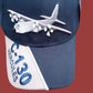 AIR FORCE C-130 HERCULES HAT EMBROIDERED U.S MILITARY BALL CAP