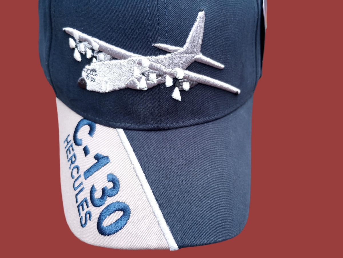 AIR FORCE C-130 HERCULES HAT EMBROIDERED U.S MILITARY BALL CAP