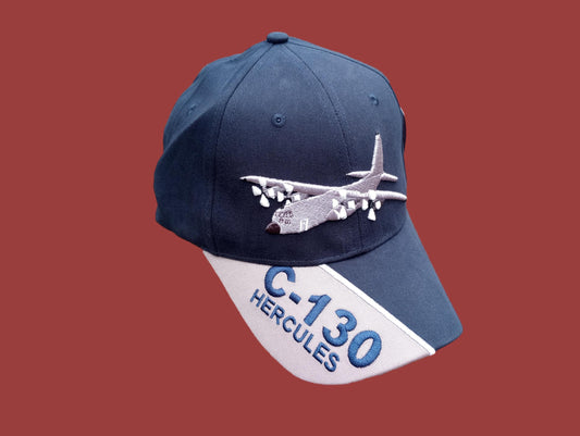 AIR FORCE C-130 HERCULES HAT EMBROIDERED U.S MILITARY BALL CAP