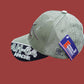 U.S ARMY AH-64 APACHE HAT EMBROIDERED MILITARY BALL CAP STONE WASHED OD GREEN