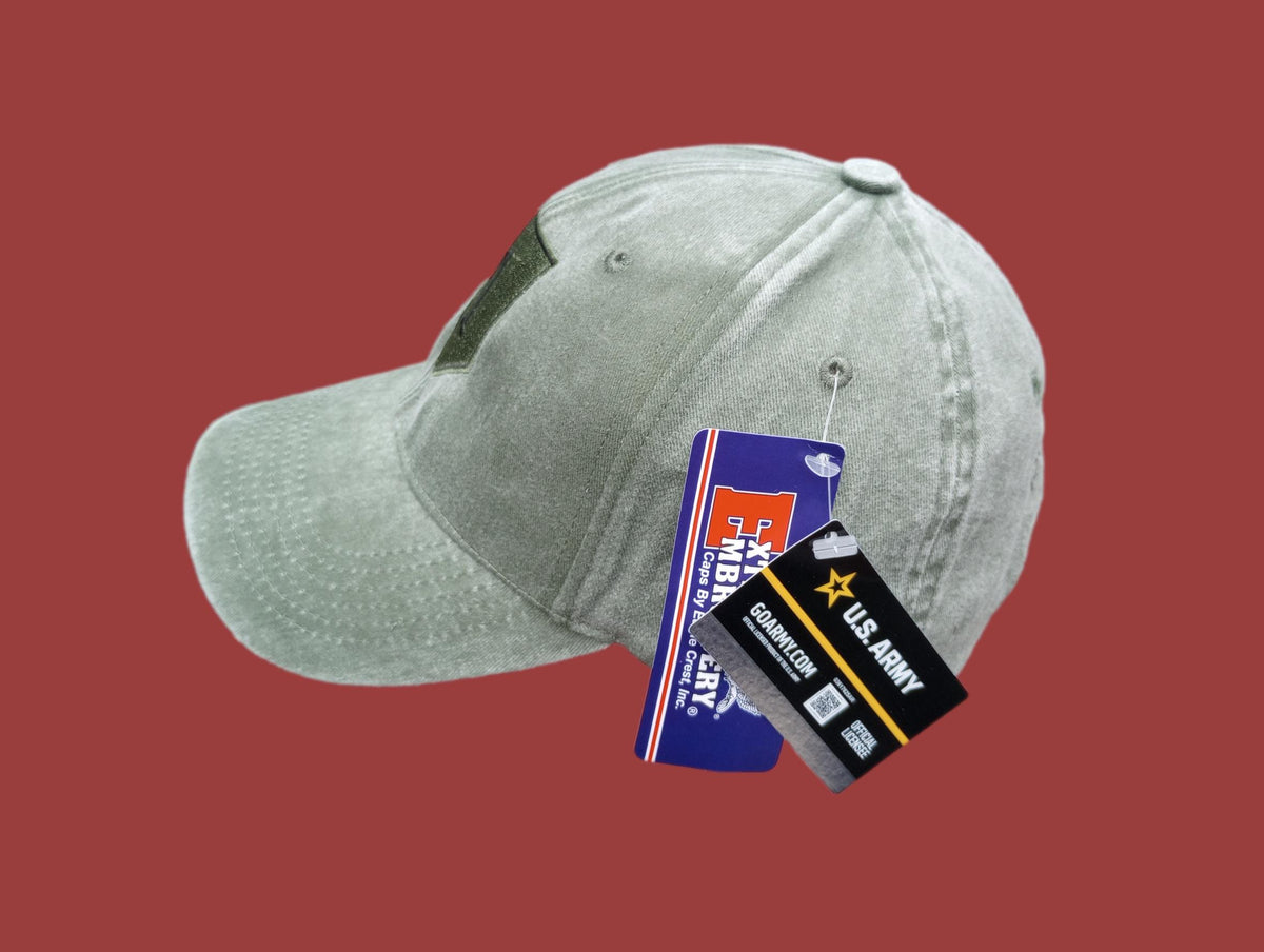U.S MILITARY ARMY 1st INFANTRY DIVISION HAT STONEWASHED BASEBALL CAP