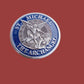 ST. MICHAEL THE ARCHANGEL CHALLENGE COIN PSALM 91:10 SPIRITUAL RELIGIOUS NEW