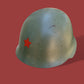 YUGOSLAVIAN COMBAT HELMET JNA YPA M59/85 YUGOSLAV PEOPLES ARMY RED STAR