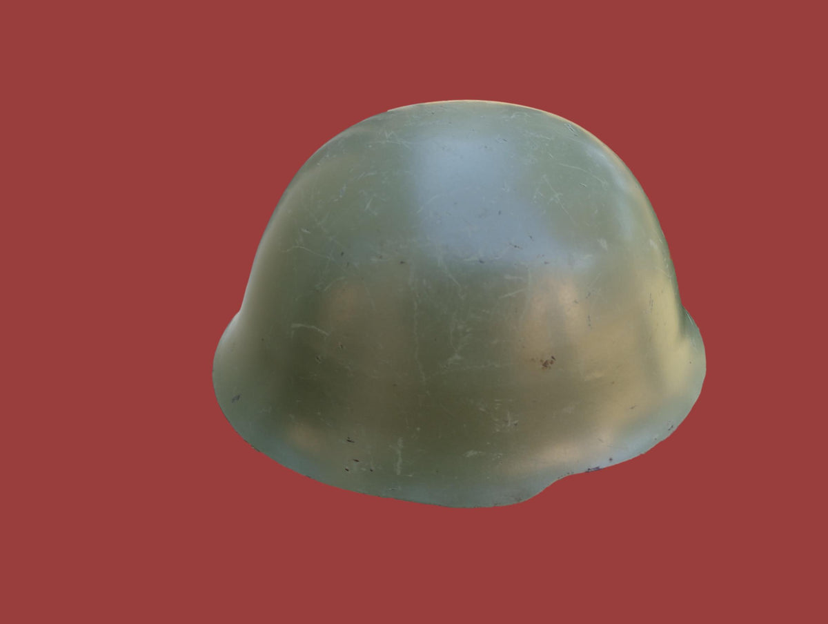 YUGOSLAVIAN COMBAT HELMET JNA YPA M59/85 YUGOSLAV PEOPLES ARMY RED STAR