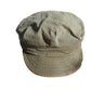 WWII M41/43 EARLY ARMY HBT UTILITY FIELD CAP SHORT BILL HAT HERRINGBONE TWILL
