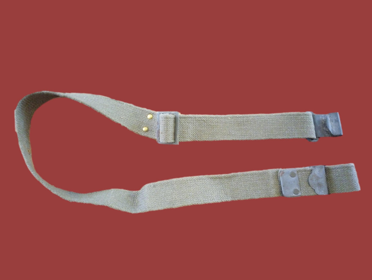 MILITARY GARAND WEB RIFLE SLING POST WAR FLAT BUCKLE GENUINE SURPLUS