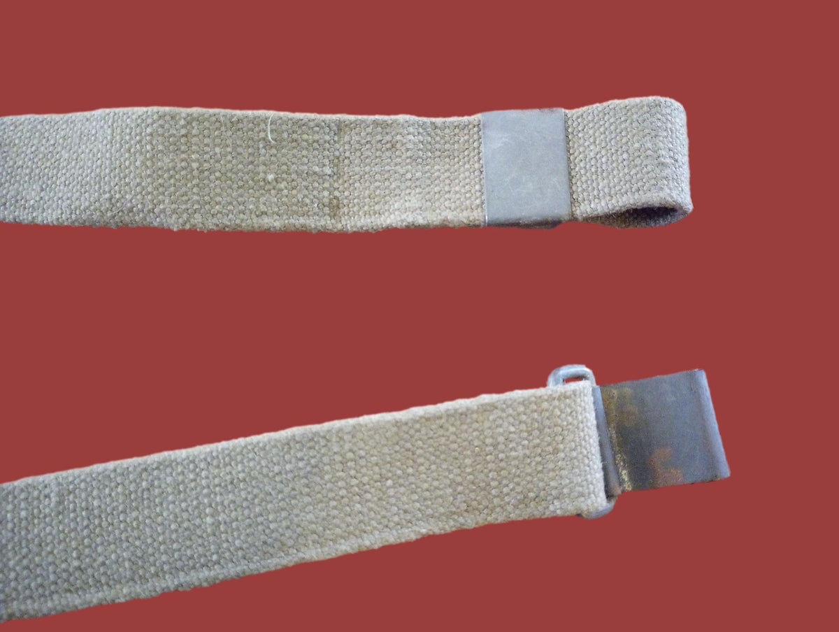 MILITARY GARAND WEB RIFLE SLING POST WAR FLAT BUCKLE GENUINE SURPLUS