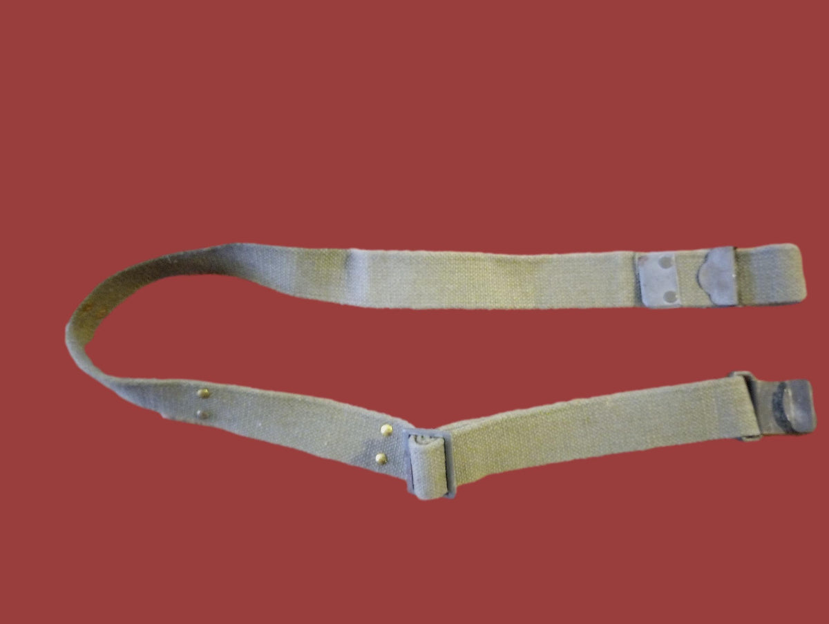 MILITARY GARAND WEB RIFLE SLING POST WAR FLAT BUCKLE GENUINE SURPLUS