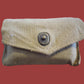 WWII U.S Army/USMC Khaki First Aid Pouch & Carlisle Tin Bandage M-1924