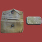 WWII U.S Army/USMC Khaki First Aid Pouch & Carlisle Tin Bandage M-1924
