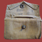 WWII U.S Army/USMC Khaki First Aid Pouch & Carlisle Tin Bandage M-1924
