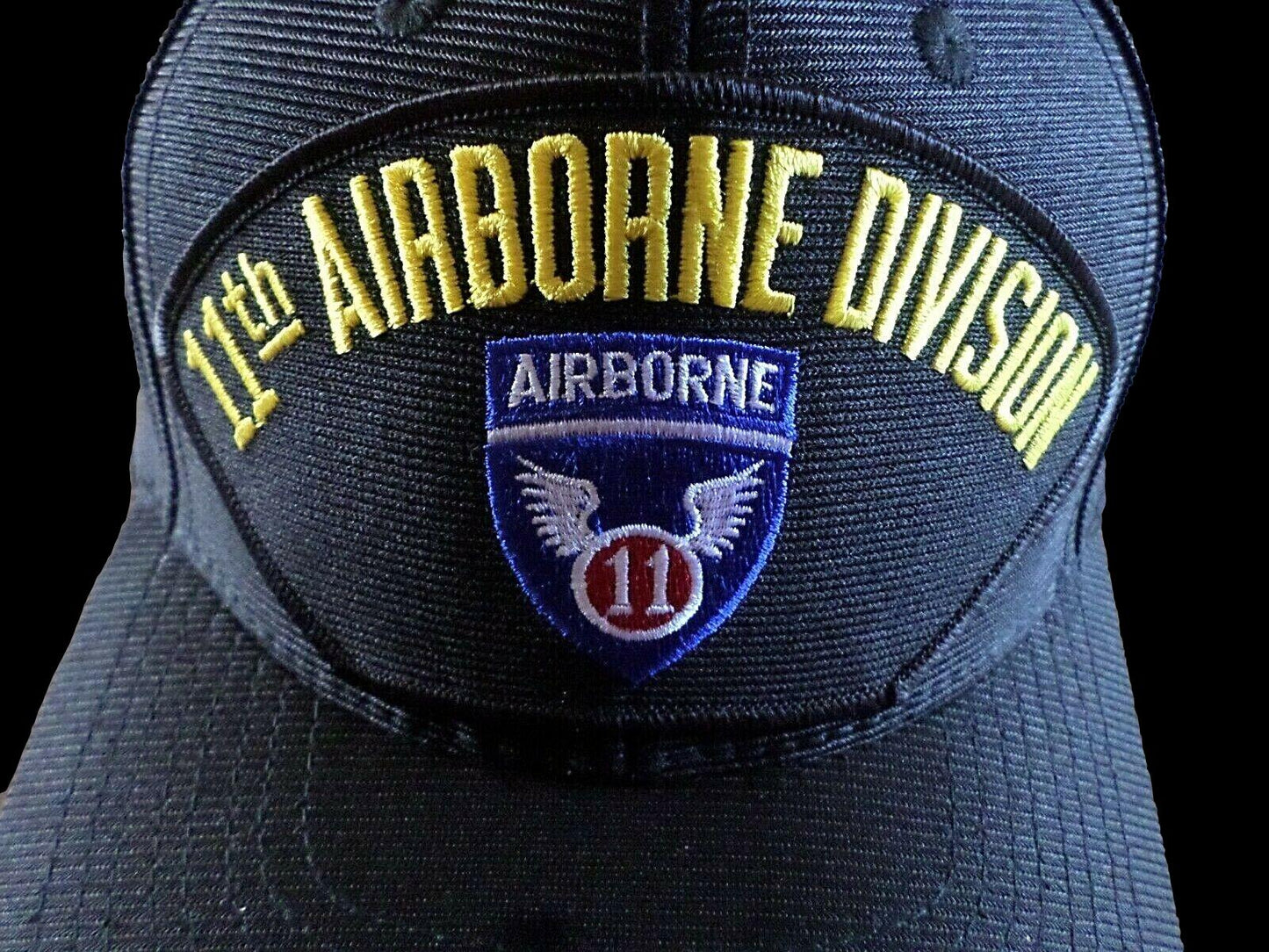 U.S MILITARY ARMY 11th AIRBORNE HAT OFFICIAL ARMY CAP U.S MADE 11th AIRBORNE DIV