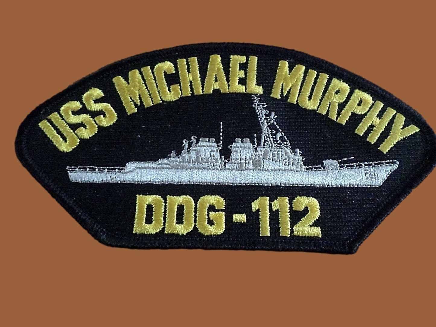 USS MICHAEL MURPHY DDG-112 U.S NAVY SHIP HAT PATCH U.S.A MADE HEAT TRANSFER