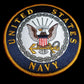 NEW U.S.MILITARY NAVY EMBROIDERED PATCH UNITED STATES NAVY 4" X 4" FULL COLOR