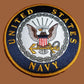 NEW U.S.MILITARY NAVY EMBROIDERED PATCH UNITED STATES NAVY 4" X 4" FULL COLOR