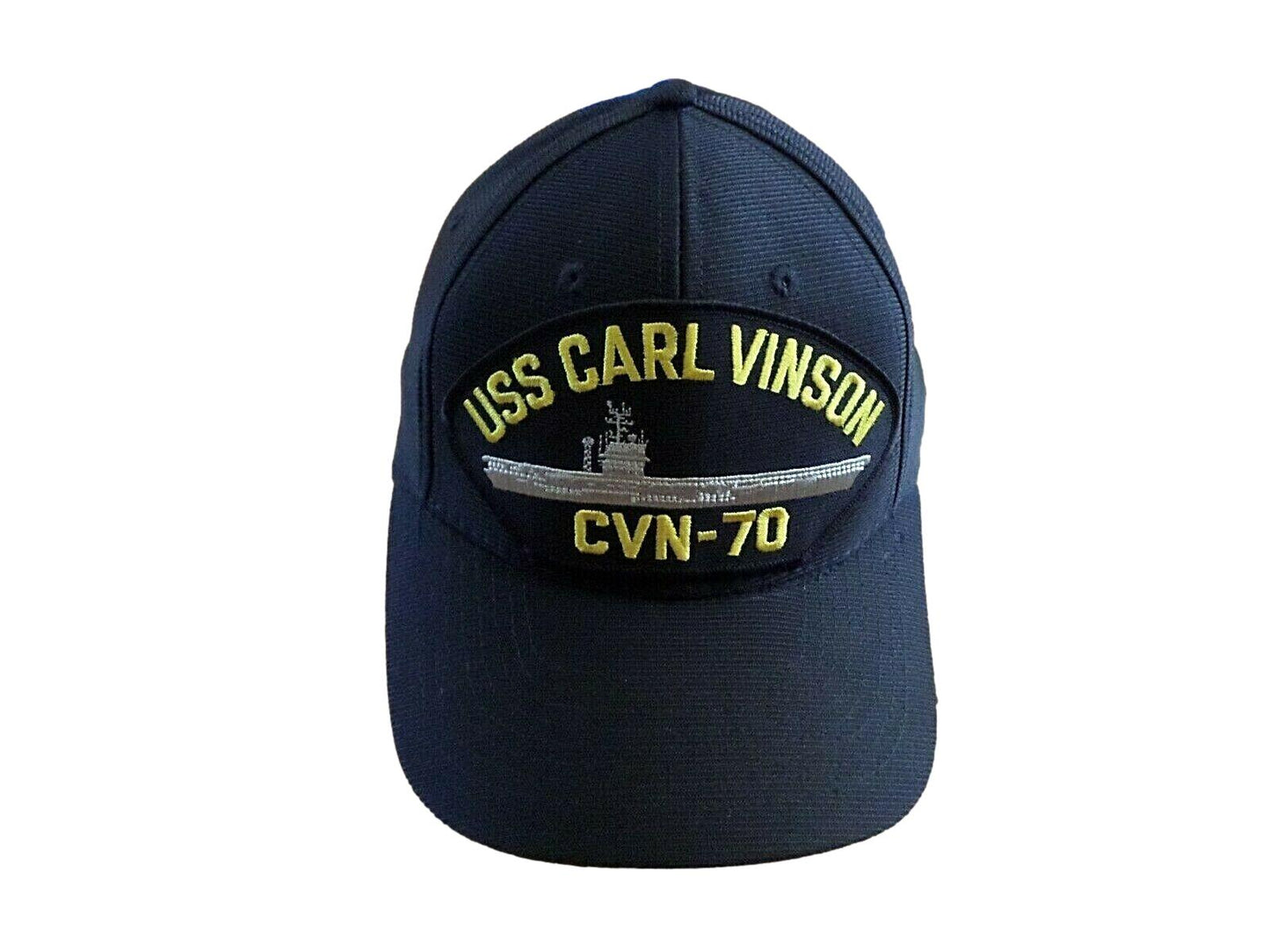 USS CARL VINSON CVN-70 NAVY SHIP HAT U.S MILITARY OFFICIAL BALL CAP U.S.A MADE