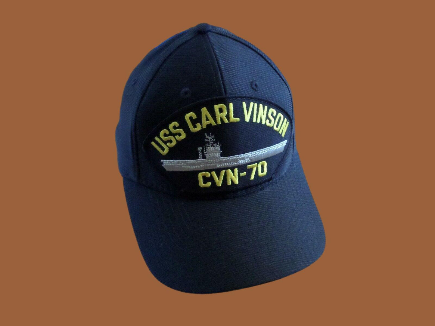 USS CARL VINSON CVN-70 NAVY SHIP HAT U.S MILITARY OFFICIAL BALL CAP U.S.A MADE