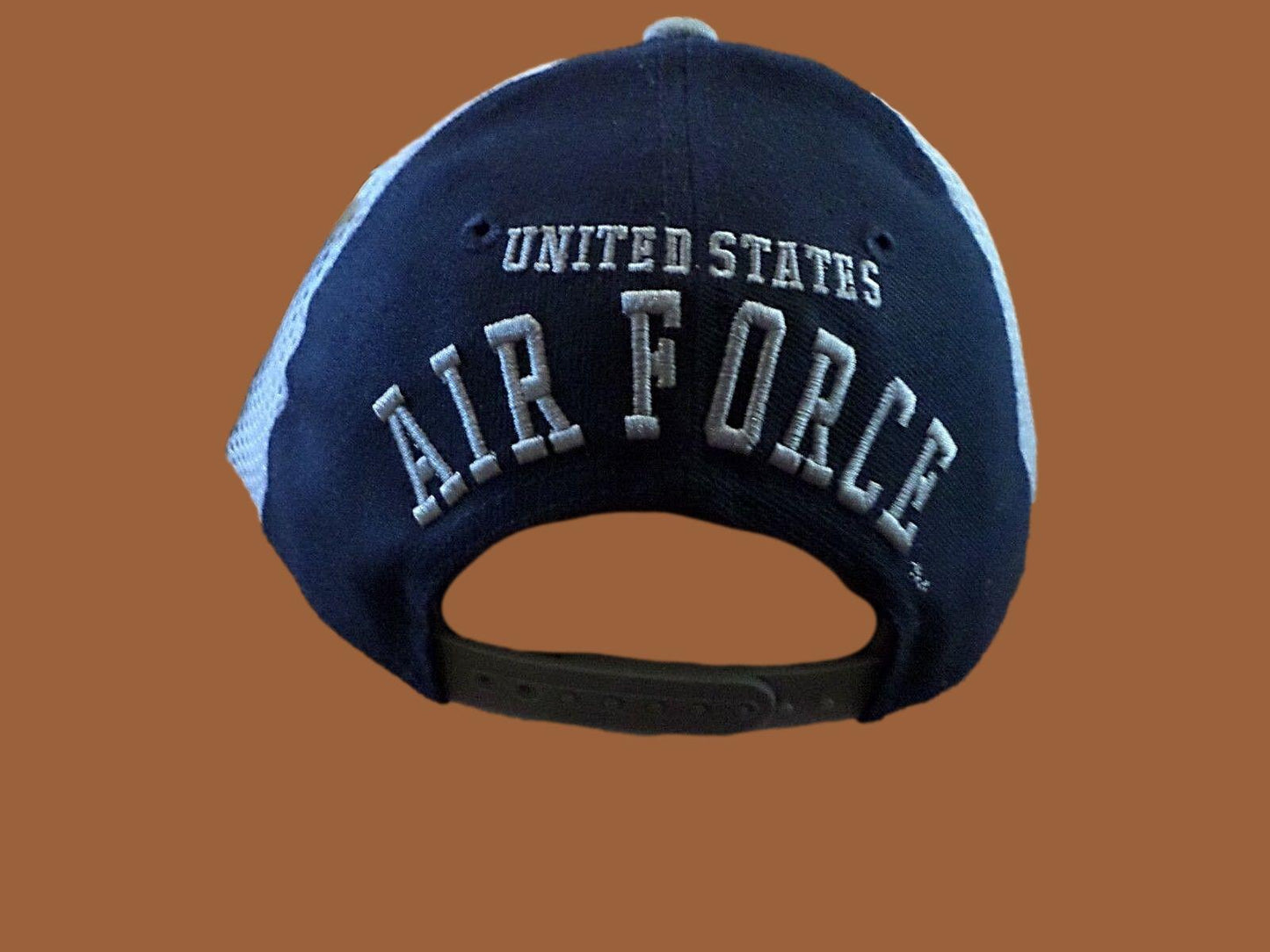 New U.S Military Air Force Hat Deluxe Mesh 3-D Embroidered Baseball Cap